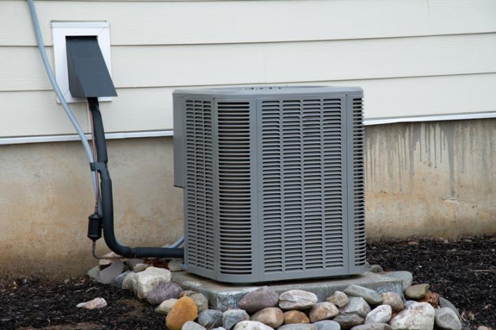 A new HVAC unit and ac system.